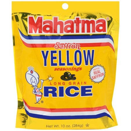 Mahatma Saffron Yellow Seasonings & Long Grain Rice Product Image