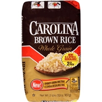 Carolina Rice Brown Rice Whole Grain Packaging Image