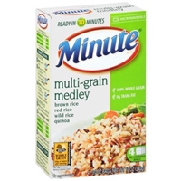 Minute Multi-Grain Medley Brown Rice Red Rice Wild Rice Quinoa - 4 Ct