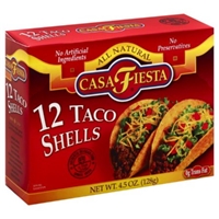 Casa Fiesta Taco Shells Food Product Image
