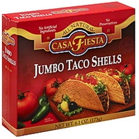 Casa Fiesta Taco Shells Jumbo Food Product Image