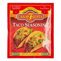 Casa Fiesta Taco Seasoning Mix Food Product Image