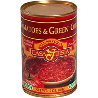 Casa Fiesta Tomatoes & Green Chiles Mild Product Image