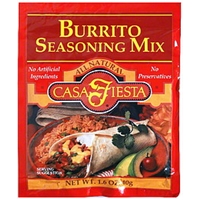 Casa Fiesta Seasoning Mix Burrito Food Product Image