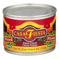 Casa Fiesta Diced Green Chilies Mild Product Image