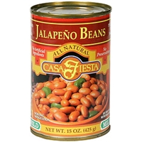 Casa Fiesta Jalapeno Pinto Beans Mild Food Product Image