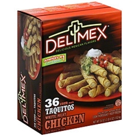 Delimex Taquitos Corn, White Meat Chicken