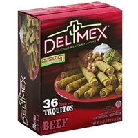 Delimex Taquitos Corn, Beef Food Product Image