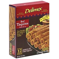 Delimex Beef Taquitos Food Product Image
