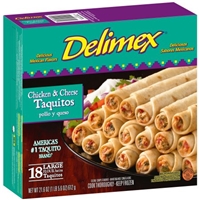 Delimex Chicken and Cheese Flour Taquitos Product Image