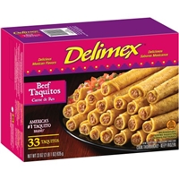 Delimex Beef Taquitos Food Product Image