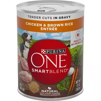 Purina One Smartblend Adult Dog Food Chicken & Brown Rice Entree Product Image