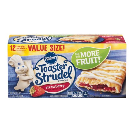 Pillsbury Strawberry Toaster Strudel Allergy and Ingredient Information