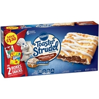 Pillsbury Toaster Strudel Cinnamon Roll Pastries Food Product Image