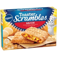 Pillsbury Toaster Scrambles Toaster Pastries Bacon - 4 CT Food Product Image
