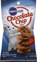 Mini chocolate chip cookies peg bag Food Product Image