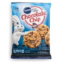 Pillsbury Ready to Bake! Cookies Chocolate Chip Packaging Image
