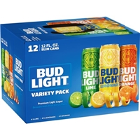 Bud Light Real Citrus Peels Variety Pack - 12pk/12 fl oz Slim Cans Product Image