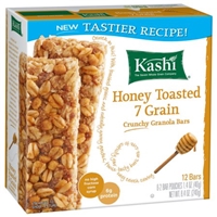 Kashi Honey Toasted 7 Grain Crunchy Granola Bars - 12 Ct