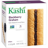 Kashi 7 Whole Grain Tlc Blackberry Graham Cereal Bars Food Product Image