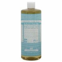 Dr. Bronner's Unscented Baby-Mild Pure-Castile Soap Food Product Image
