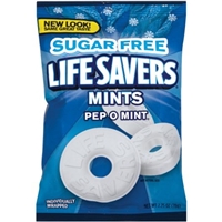 Life Savers Sugar Free Pep O Mint Mints Allergy and Ingredient Information