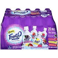 Fruit 2 O Purified Water Beverage Variety Pack Natural Grape/Raspberry/Lemon/Strawberry