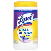 Lysol Dual Action Wipes Citrus Scent - 75 CT Product Image