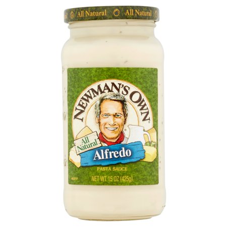 Newman's Own Pasta Sauce Alfredo Food Product Image