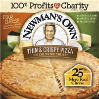 Newman's Own Thin & Crispy Four Cheese Pizza Product Image