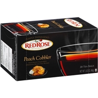 Red Rose Tea Bags Peach Cobbler - 20 Ct Food Product Image