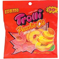Trolli Sweet Peachie O's Candy, 4.25 oz - Fry's Food Stores