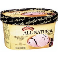 Turkey Hill Ice Cream All Natural, Black Cherry Fudge Product Image