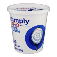Kraft Simply Sour Cream Product Image