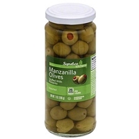 Signature Olives Manzanilla, Stuffed With Pimiento Food Product Image