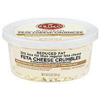 Primo Taglio Cheese Crumbles, Feta, Reduced Fat Food Product Image