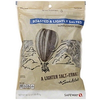 Safeway Sunflower Seeds Roasted & Lightly Salted Food Product Image