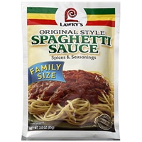 Lawry's Spices & Seasonings Original Style Spaghetti Sauce, Family Size Food Product Image