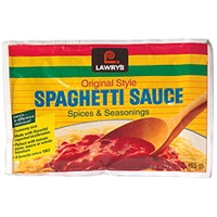 Lawry's Spaghetti Sauce, Spices & Seasonings, The Original Economy Size Food Product Image