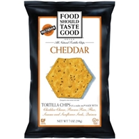 Food Should Taste Good Tortilla Chips Cheddar Product Image