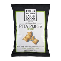 Food Should Taste Good Pita Puffs Pesto Product Image