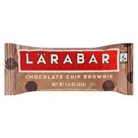 Larabar Chocolate Chip Brownie Fruit & Nut Food  Bar Food Product Image