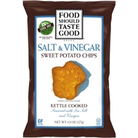 Food Should Taste Good Salt & Vinegar Sweet Potato Chips Product Image