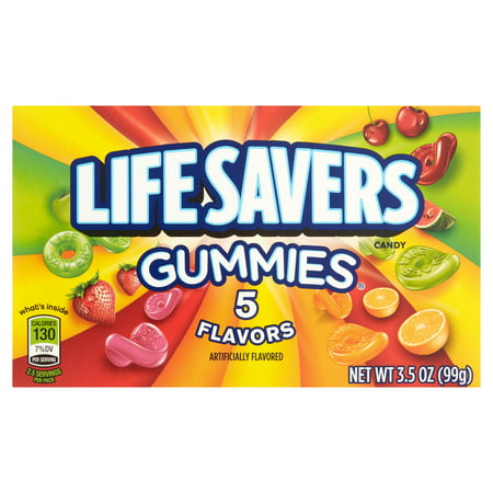 LifeSavers Gummies Five Flavor Theater Box Candy Product Image