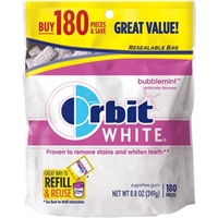Orbit White Bubblemint Gum Pouch Product Image