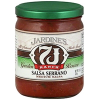 Jardine's Salsa Medium, Salsa Serrano Food Product Image