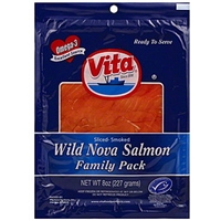 Vita Deli Sliced-Smoked Wild Nova Salmon Food Product Image
