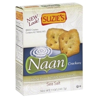 Suzies Crackers Naan, Sea Salt Product Image