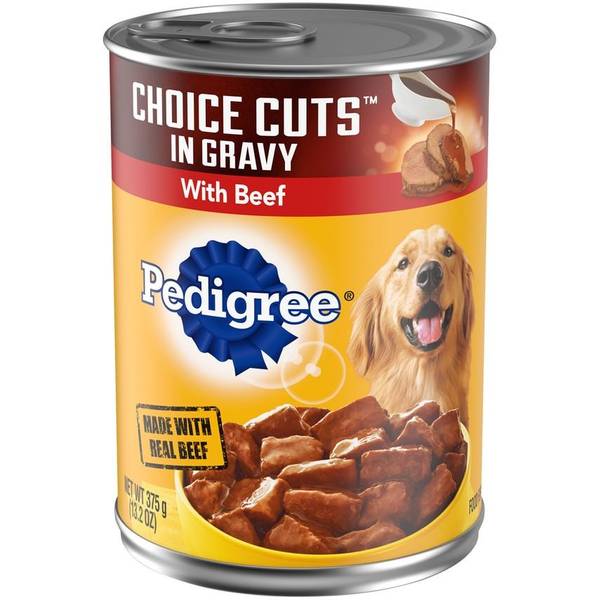 Pedigree Choice Cuts In Gravy Food For Dogs With Beef Product Image