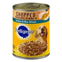 Pedigree Chopped Ground Dinner Food For Dogs Chicken & Rice Dinner Product Image